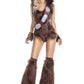 Sexy Hairy Space Girl Costume