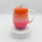 Pride flag in a Jar Wax Play Candle - Low Temp - Unscented - Pitcher Candle