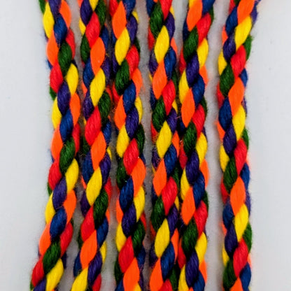 Rainbow POSH - Corde de bondage en polyester filé à 3 torons - Chanvre synthétique - 6mm