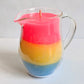 Pride flag in a Jar Wax Play Candle - Low Temp - Unscented - Pitcher Candle