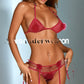 Marabou Lingerie Set