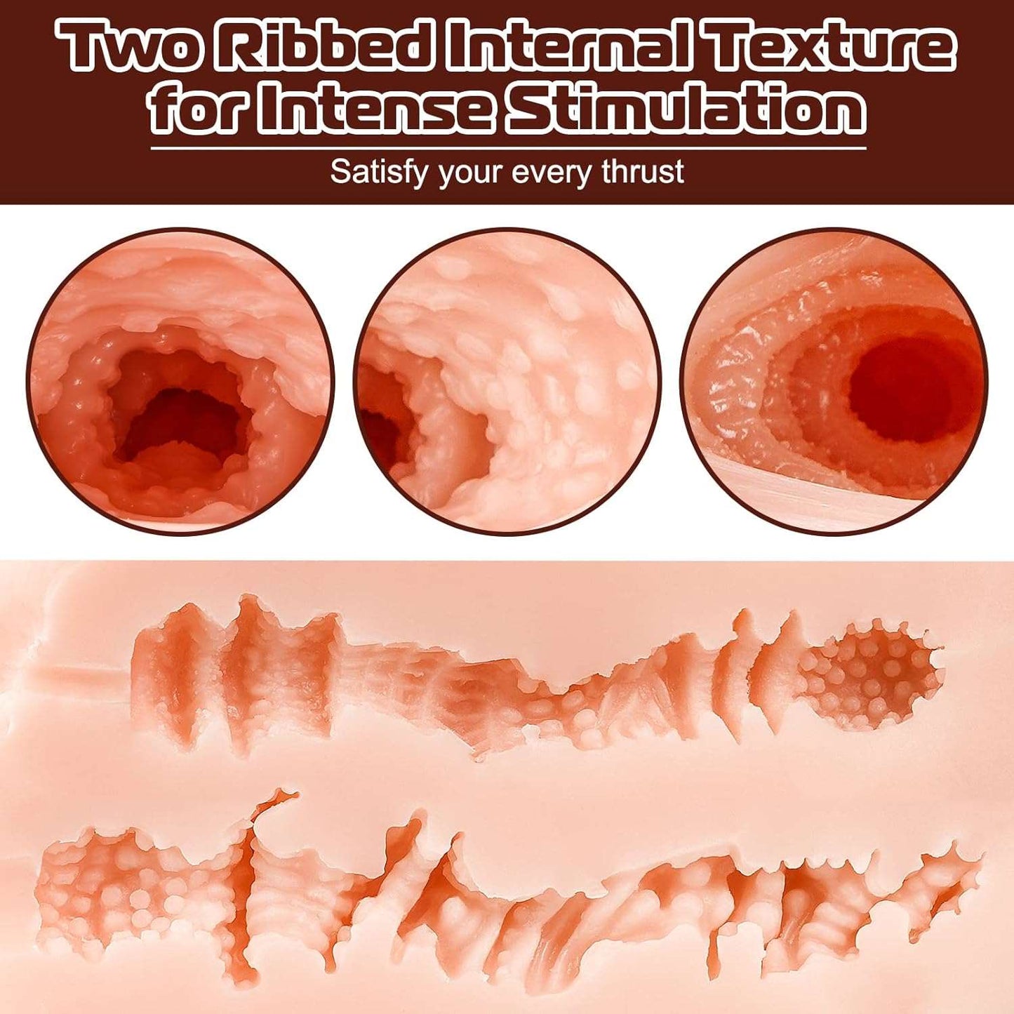 PleasureCove Masturbador para Muñecas Sexuales