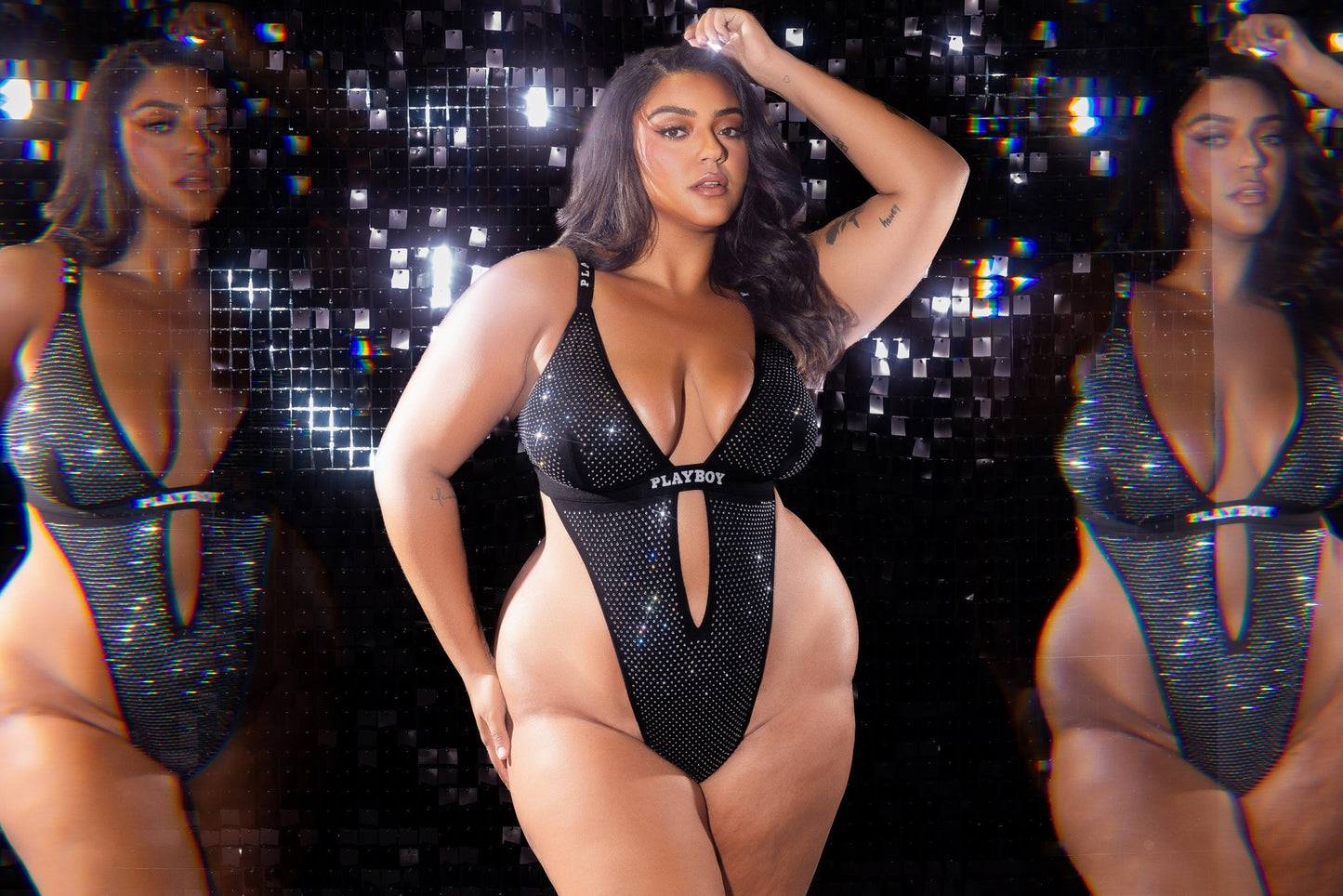 Oso de peluche Black Playboy Disco Fever