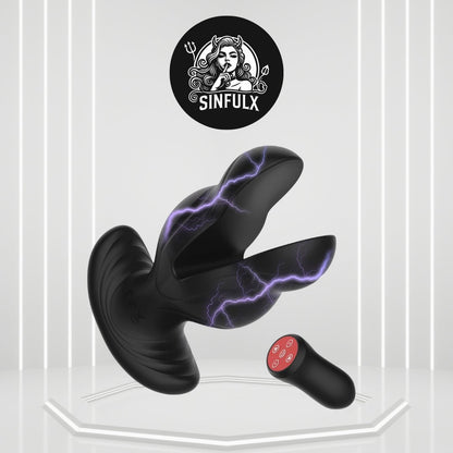 PowerSurge Electric Shock Anal Vibrating Plug