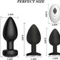PulseReach Anal Plug Prostate Massager Training Set