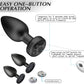 PulseReach Anal Plug Prostate Massager Training Set