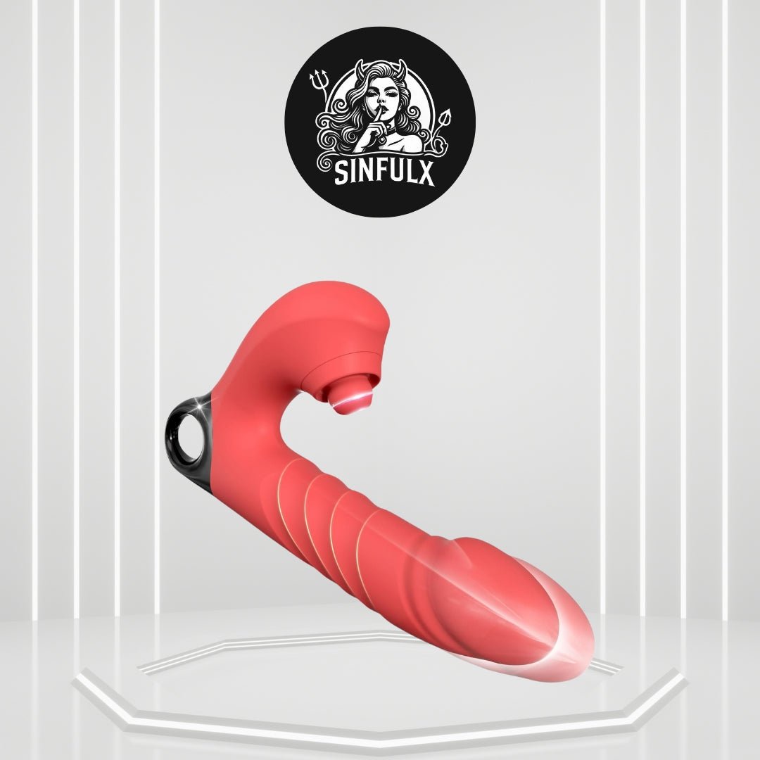 Vibrador Dildo de Estimulación Clitoriana PulseThrust