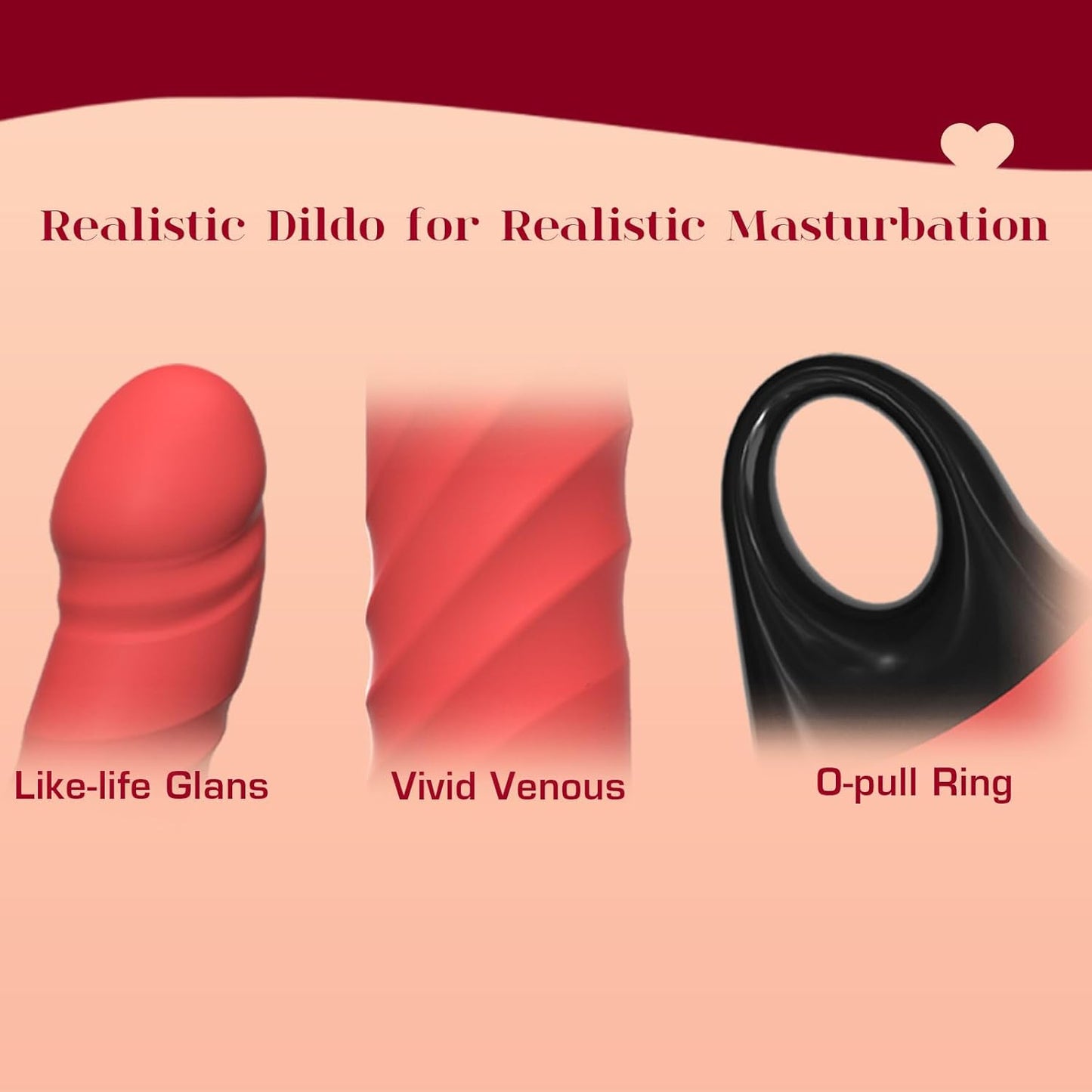 Vibrador Dildo de Estimulación Clitoriana PulseThrust