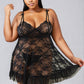 Plus Size All That Lace Babydoll