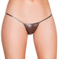 Metallic Low Rise G-String