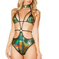 O-Ring Detail Strappy Romper
