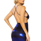 Criss Cross Shimmer Dress