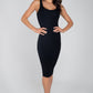 Classic Midi Bodycon Dress