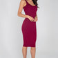 Classic Midi Bodycon Dress
