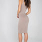 Classic Midi Bodycon Dress