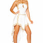 Golden Goddess White and Gold Costume
