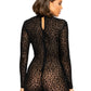 Leopard Print Velvet Bodysuit