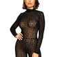 Leopard Print Velvet Bodysuit