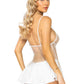 Floral Lace Applique Babydoll