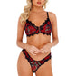 Floral Lace Bralette Set