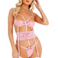 Cutesy Bow Underwire Teddy
