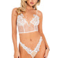 Embroidered Bridal Bustier