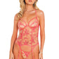 Embroidered Floral Bustier