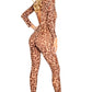 Sheer Leopard Bodysuit