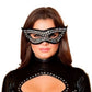 Rhinestone Cat Eye Mask
