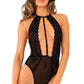 Hot Pursuit Lace Bodysuit