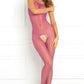Quarter Crochet Net Bodystocking