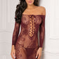 Tie Breaker Long Sleeve Chemise