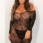 Plus Size Seductive Lace Chemise