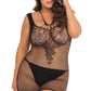 Plus Size Absolutist Lace and Net Dress