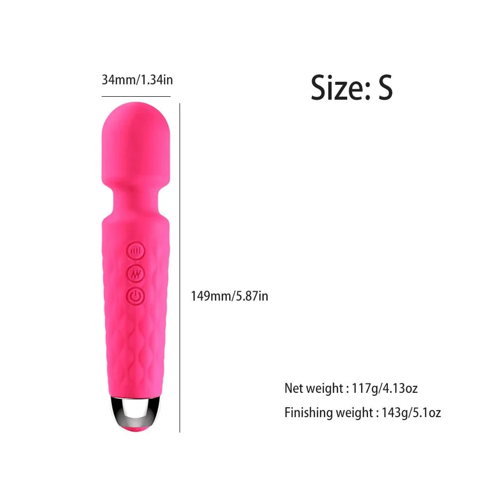 FlexWave 20 Mode G-Spot Wand Vibrator