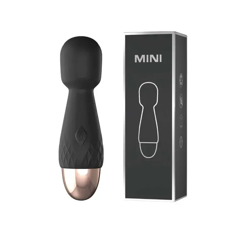 MiniVolt Mini Dual Sided Wand Vibrator 10 Modes