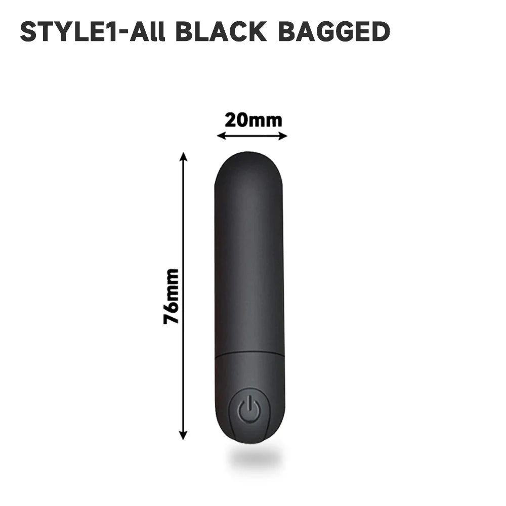 Minivibrador recargable MiniPulse con forma de huevo