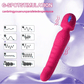 VeloraIgnite Vibrador con varita de doble cabezal térmico