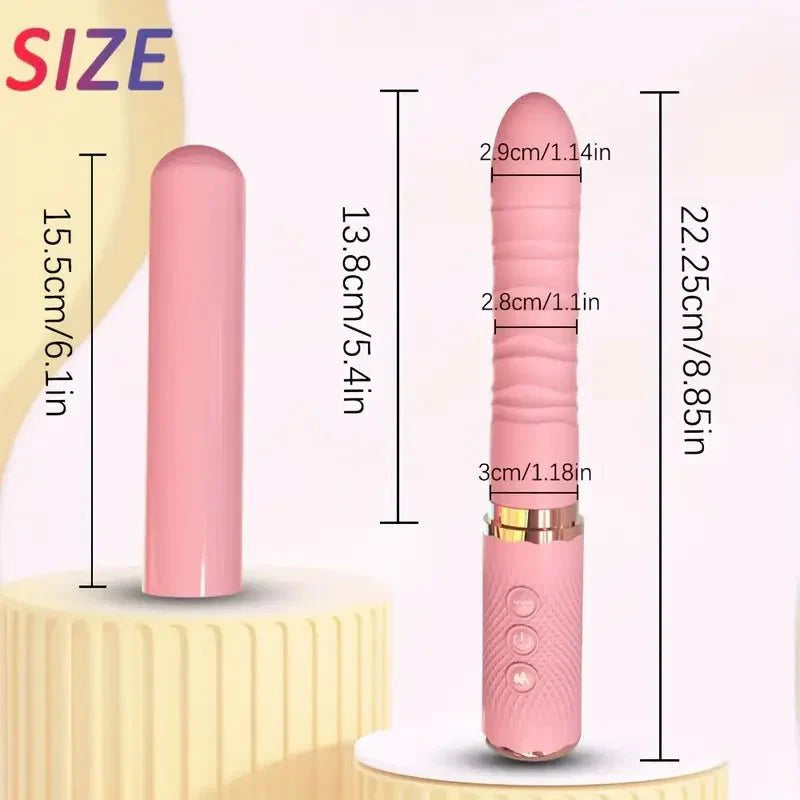 Vibrador de Doble Empuje HeatDrive