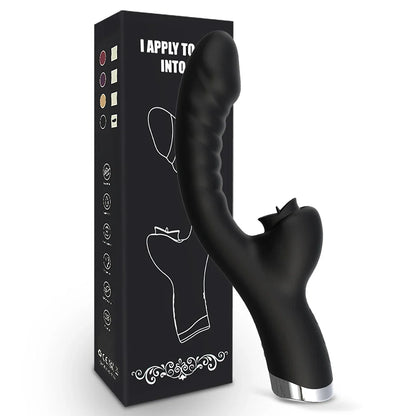 VelvetLick Vibrador de Lengüeteo de 20 Velocidades