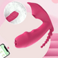 Vibrador Dildo 3 en 1 con Control Bluetooth por APP y Succión de Vacío y Calefacción | Estimulador de Vagina y Clítoris | Juguete Sexual Masturbador Femenino para Mujeres