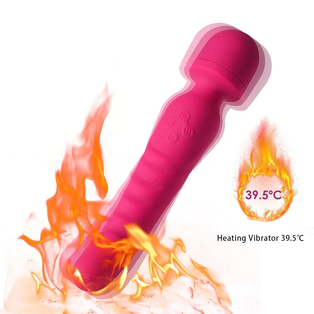 Vibrateur baguette chauffant double tête IgniteFlex