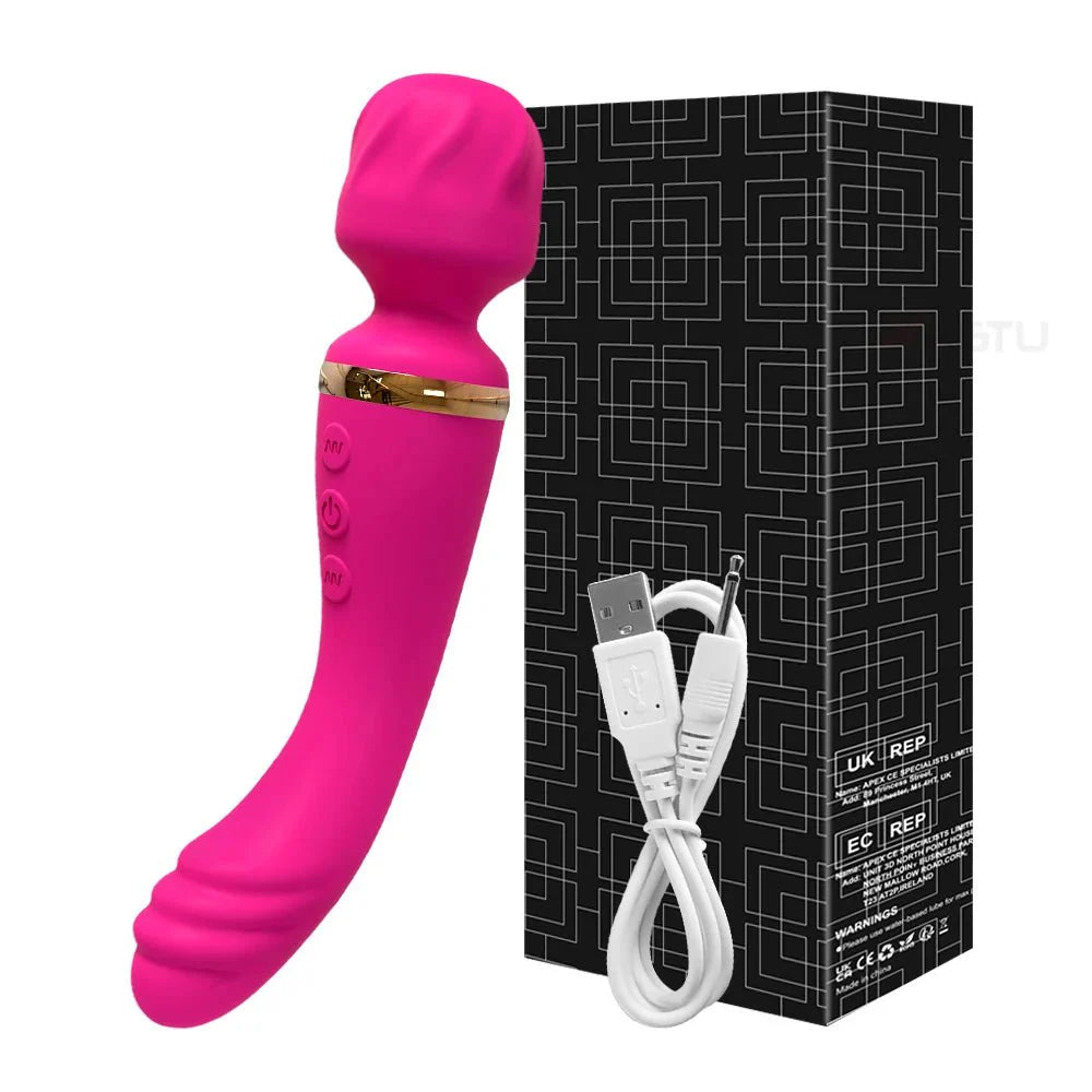 Vibrador con varita PulseForge 10X Mode