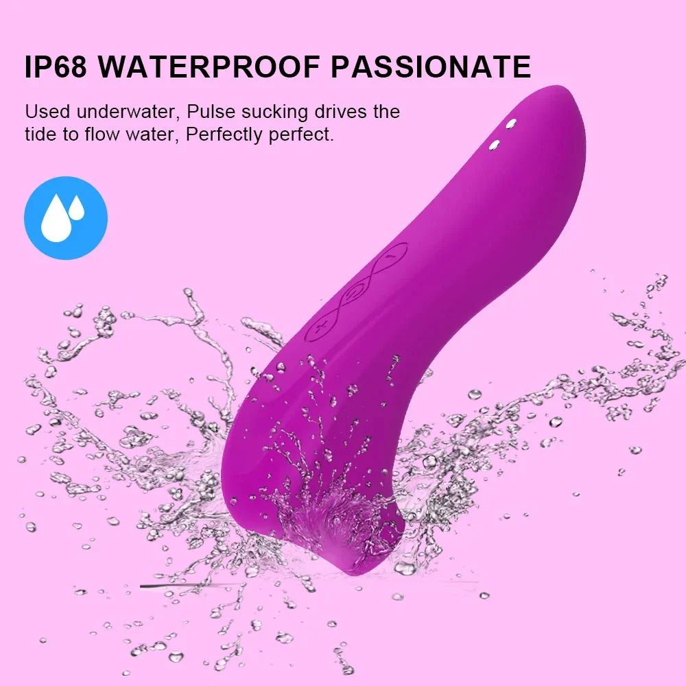 AeroBloom 7X Vibrador de succión de clítoris