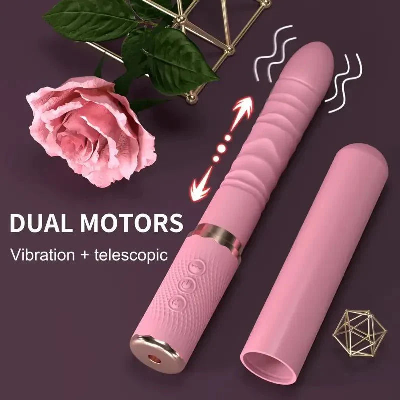 Vibrador de Doble Empuje HeatDrive