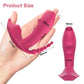 Vibrador Dildo 3 en 1 con Control Bluetooth por APP y Succión de Vacío y Calefacción | Estimulador de Vagina y Clítoris | Juguete Sexual Masturbador Femenino para Mujeres
