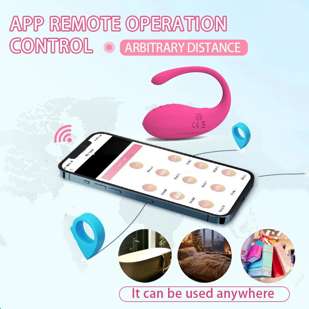 Vibrador Bala Mini SyncMini 10X con Control por App