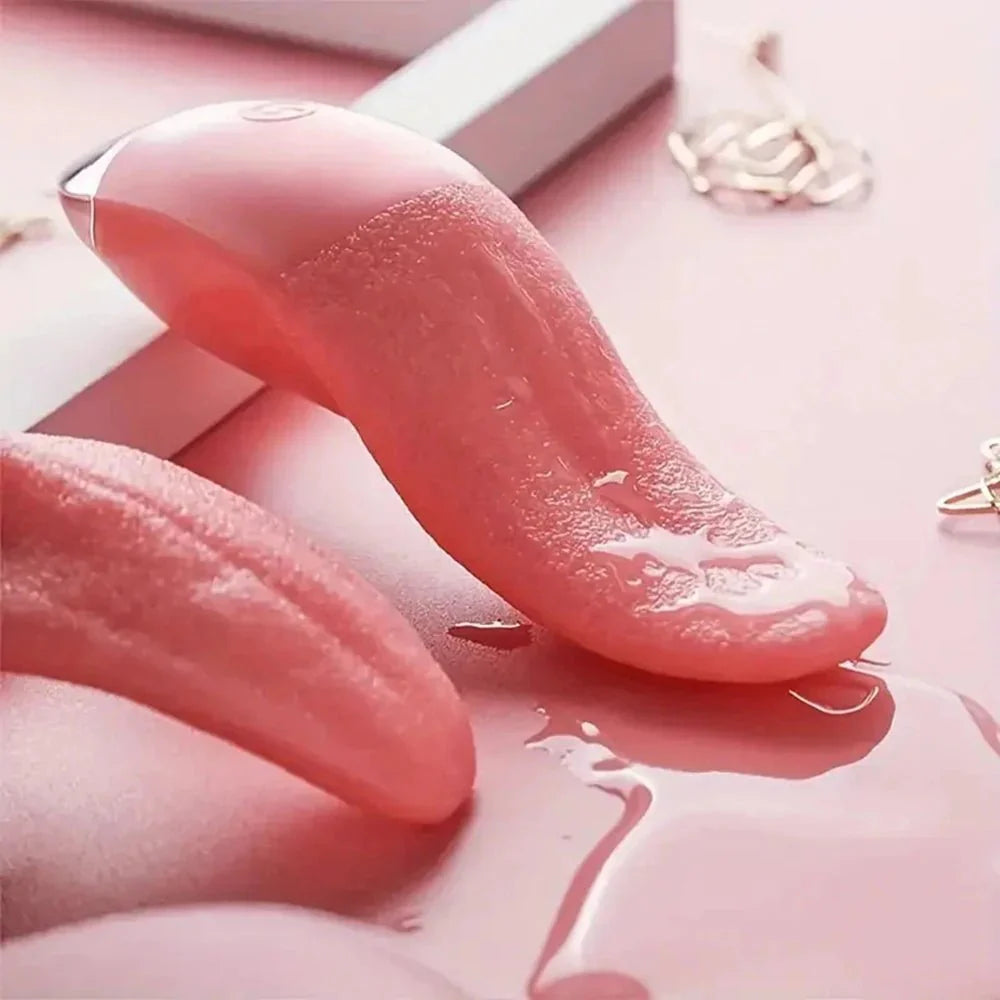 TongueRush Vibrador Clitorial de Lamer Lengua