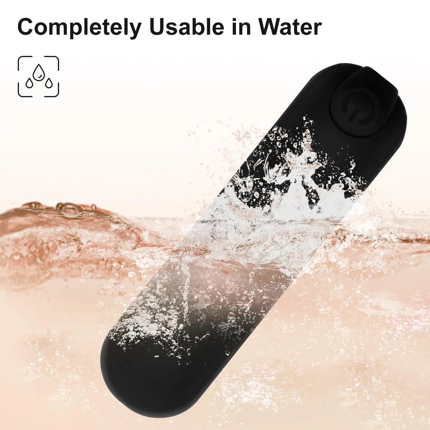 Minivibrador recargable MiniPulse con forma de huevo
