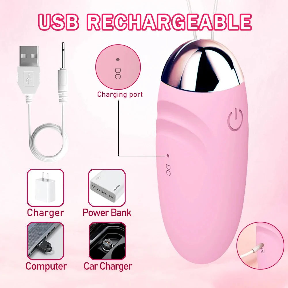 Vibrador Huevo Vestible con Control por Aplicación SyncPlay